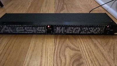 Alesis M-EQ230 Dual 1/3 Octave Precision EQ Equalizer w/Pwr Supply | Read 