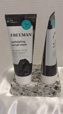 Freeman Exfoliating Scrub Mask 2 × 3 oz Tubes. New & Sealed Free Shipping