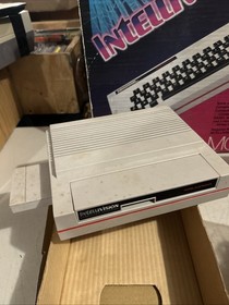 1983 Mattel Intellivision Computer Module & Keyboard Model 4182 & 4184 Untested