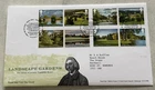 GB QEII 2016 Landscape Gardens Pairs RM FDC Tallents House Edinburgh SHS