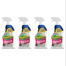 4-Pack 32 Ounce Spray for Effective Pet Stain Elimination