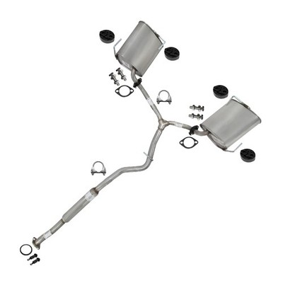 Resonator Y Pipe Exhaust Muffler Kit fits: 2009-2013 Subaru Forester 2.5L