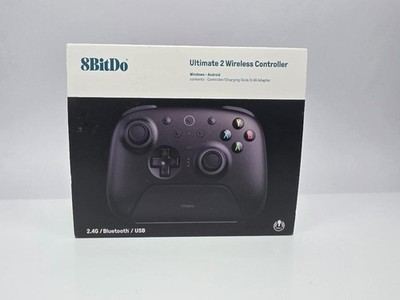8BitDo Ultimate 2 Wireless Controller RGB 1000Hz Black