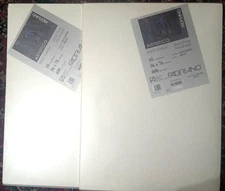 2 x 10-sheet packs of 600gsm Fabriano Artistico watercolour paper, 30 x 22 Rough