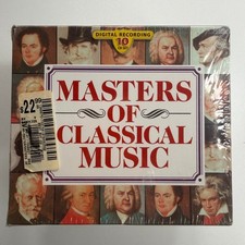 Masters of Classical Music 10 CD Set Digital Stereo LaserLight Box Set