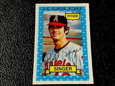 1974 Kelloggs 3D #12 William Singer Angel's No Cracks NICE