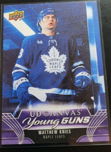 Matthew Knies #C103 2023 Upper Deck UD Canvas card