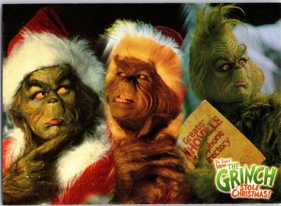 HOW THE GRINCH STOLE CHRISTMAS PROMO CARD UNNUMBERED DYNAMIC FORCES 2000