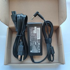 Genuine 65W AC Adapter Charger for HP Pavilion 10 11 13 15 17 4.5 3.0mm Blue tip