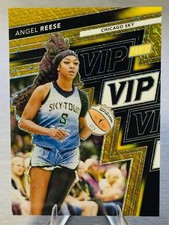 🏀ANGEL REESE 2025 Panini VIP Gold Pack Black/Gold Shimmer /5 #2X JERSEY MATCH🏀