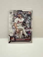 2022 Bowman Spencer Strider RC Rookie #41 Atlanta Braves