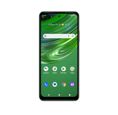 Cricket Wireless Outlast, 64GB, 4GB RAM, Cosmic Green - Prepaid Smartphone