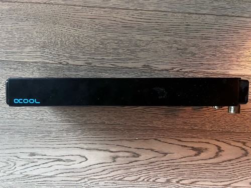 Alphacool 360 mm (3x120), 2 inch thick copper computer radiator for watercooling - Photo 2/2