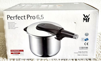 #ad WMF 6.5 QT Perfect Pro Pressure Cooker 18 10 Stainless Steel Made Germany New $259.99
