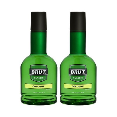 Original Fragrance Cologne by Brut for Men - 5 oz Cologne Pack of 2