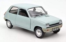 Renault 5 1972 Light Blue 1:18 Diecast Model Car by Norev 185380