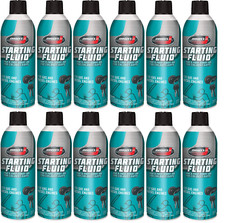 Johnsen's Starting Fluid for diesel engines lawn mowers chainsaws 10.7oz 12 Pack