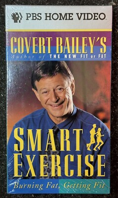 Covert Bailey ~ Smart Exercise ~ [VHS] ~ 1994 ~ New Sealed Rare Promo ...