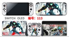 Vinyl Decal Skin Sticker Protector for Nintendo Switch OLED Metroid Dread 113