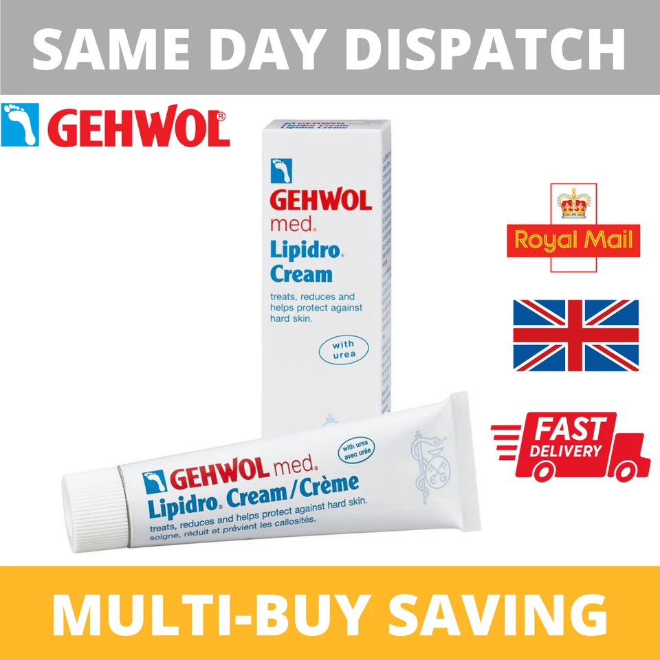 Gehwol Med Lipidro Foot Cream | Soothes Inflammation & Balances Hydrolipids
