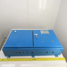 Hoffman A-244208WFLP Type 12 24" x 42" x 8" Electrical Enclosure W/ Backplate