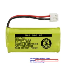 Kastar 2.4V 1000mAh Battery for Vtech CS62294 CS6229-4 CS62295 CS6229-5 DS3101
