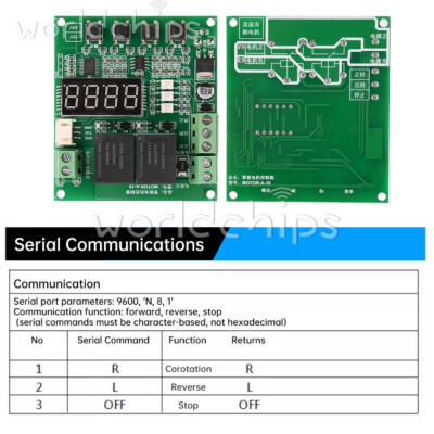Lclctc Motor Forward And Reverse Module 12v Wiring Diagram 5V/12V/24V ...