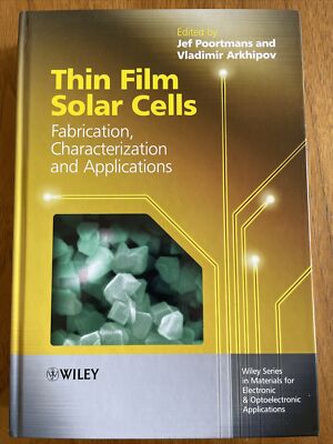 Thin Film Solar Cells von Jef Poortmans und Vladimir Arkhipov (2006, Gebunden)