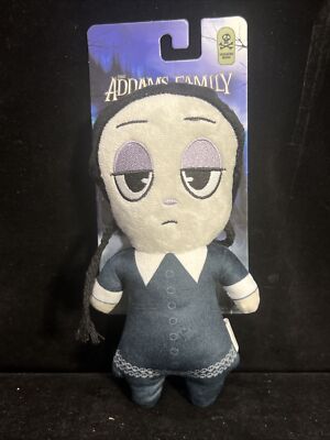 NEW 8  ''ADDAMS FAMILY'' WEDNESDAY PET TOY SET Creepy SQUEAKY Fun