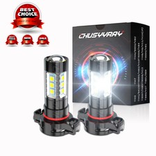 For Chrysler Town & Country 2010-2016 White Bright LED Fog Light Bulbs 5202