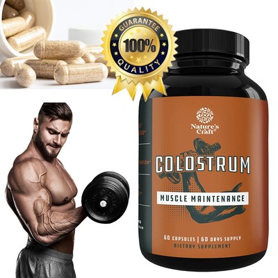 Colostrum mit IgG Kapseln-Stärkt die Muskeln, verbessert die Immunität, Ausdauer