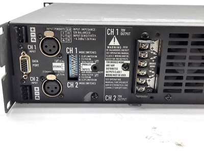 QSC CX302V Power Amplifier Output Power Per Ch/Volt 300W/70.7V