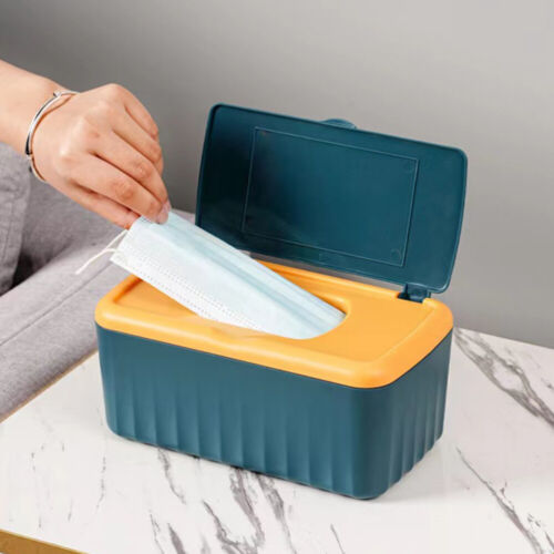 Wipes Holder Dustproof Large Capacity Wipes Dispenser Box Case with Lid Wipes - Picture 5 of 12