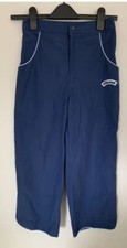 Vintage Ellesse Cropped Tracksuit Bottoms Size 10 Y2K 90s Tennis Casual Retro