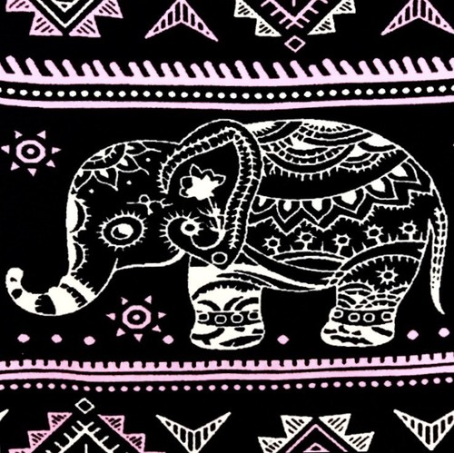 Buttery Soft Pink Elephant Safari 