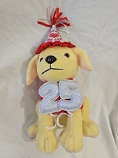 Raising Cane's plush Limited Edition 25th Birthday Cane Dog 2022 with string tag