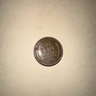 1957 D WHEAT PENNY lincoln cent folder filler - Circulated Actual Coin Shown! — photo 2
