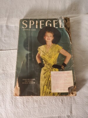Vintage Department Store Catalog Spiegel Spring & Summer 1951