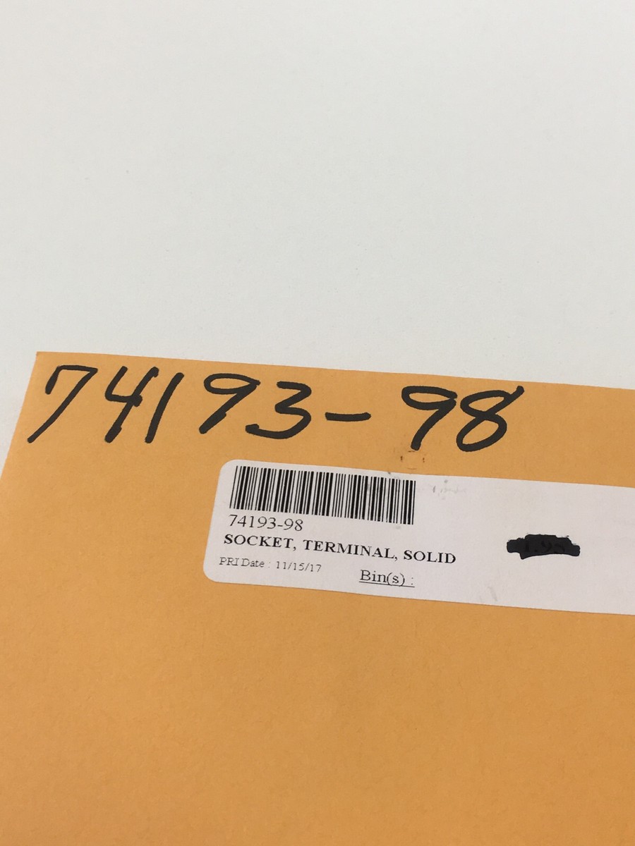 S‼️ NOS OEM Genuine Harley Davidson Terminal Socket P/N 74193-98