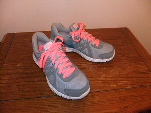 pink and turquoise nike shoes