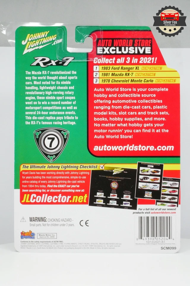 Mazda RX-7 1981 Johnny White Lightning automático exclusivo mundial edición limitada carrera Foto 3 de 3