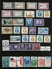 1960 US Commemorative Year Set (Complete) #1139-1173, MNH  FREE SHIPPING
