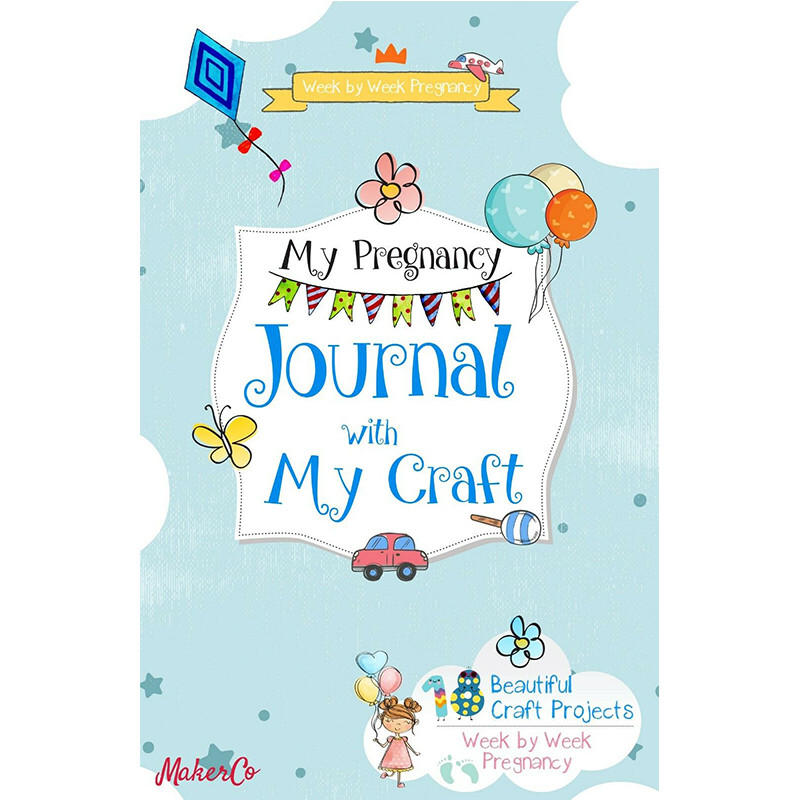 Pregnancy Journal with Craft 18 beautiful craft projects Week week pregnancy NEW