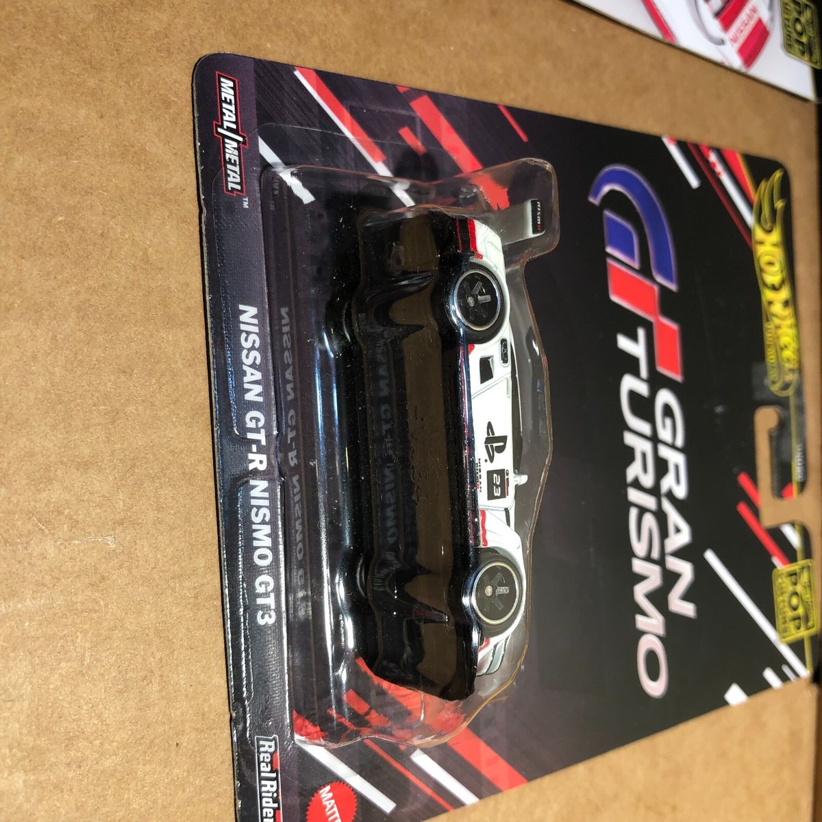 1/64 HOT WHEELS REAL RIDERS POP CULTURE GRAN TURISMO NISSAN GT-R