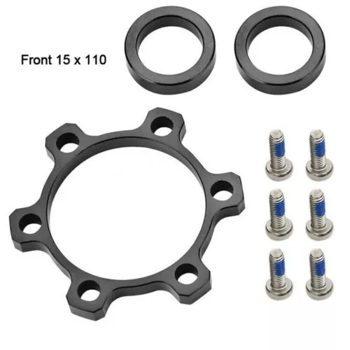 ZTTO Front Hub Adapter Boost Fork Conversion Thru Axle Kit 15mm x 100mm to 110mm - Picture 7 of 9