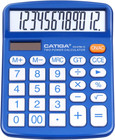 Desktop Calculator 12 Digit with Large LCD Display and Sensitive Button, Solar a