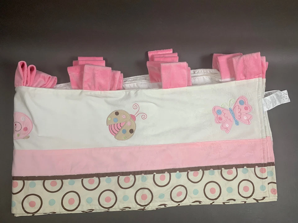 NOJO розовый плюшевый бабочка улитка леди жук балдахин - количество 4 - 2 фунта 10 унций - Изображение 3 из 4