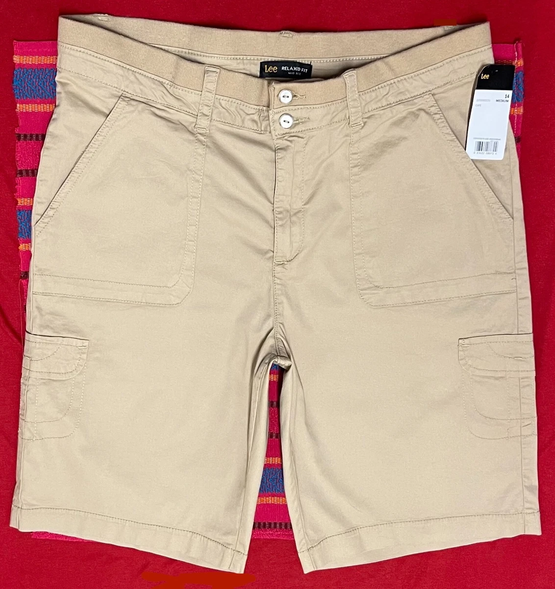 Lee relaxed shop fit bermuda shorts
