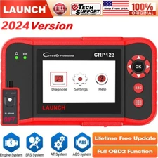 LAUNCH X431 CRP123 Car OBD2 Diagnostic Scanner Tool ABS SRS Fault Code Reader