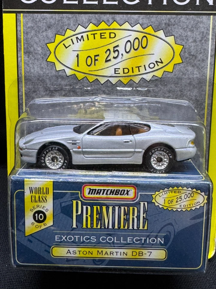 Matchbox Premiere Aston Martin DB-7 Diecast Limited Edition Collectable - image 2 of 4